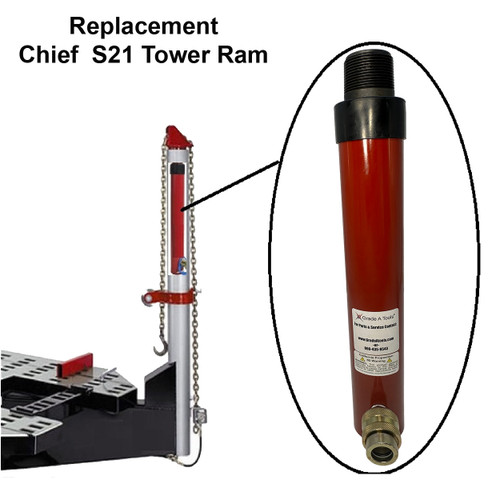 Replacement Chief S-21 Tower Ram  10-Ton ram with 10" Stroke A
