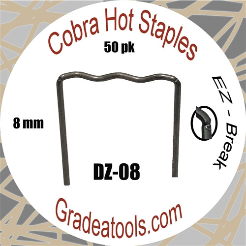 Cobra Hot Staples DZ-08  Z-Pattern 8mm