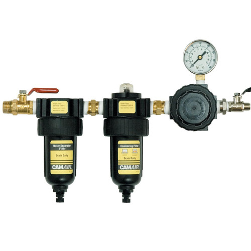 Devilbiss 130523 Camair 2 Stage Air Filter and Regulator System