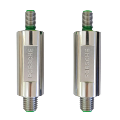 DJS Fabrications DJS-00122 is a set of two Porsche suspension adapters.