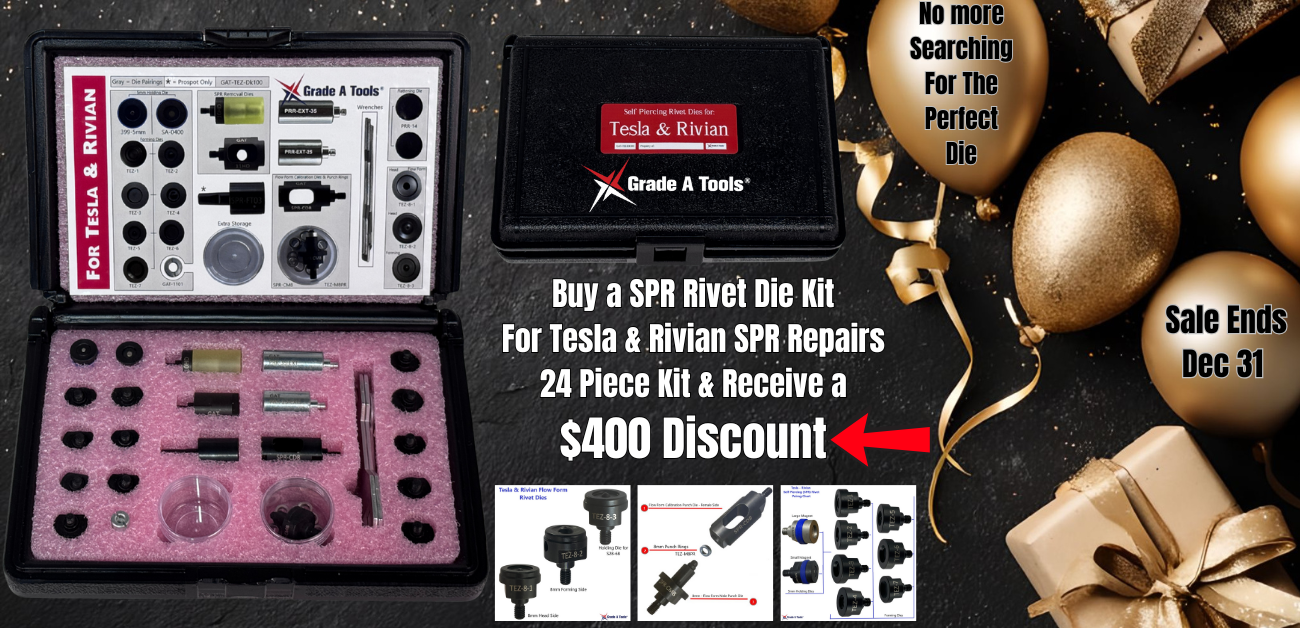 Tesla Self Piercing Rivet Die Kit Christmas 2025 Sale Grade A Tools 