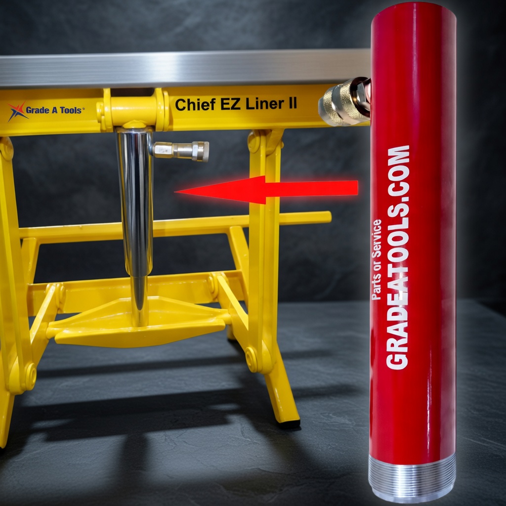 Replacement Chief EZ-liner II Frame Machine Lift Ram, Compare to