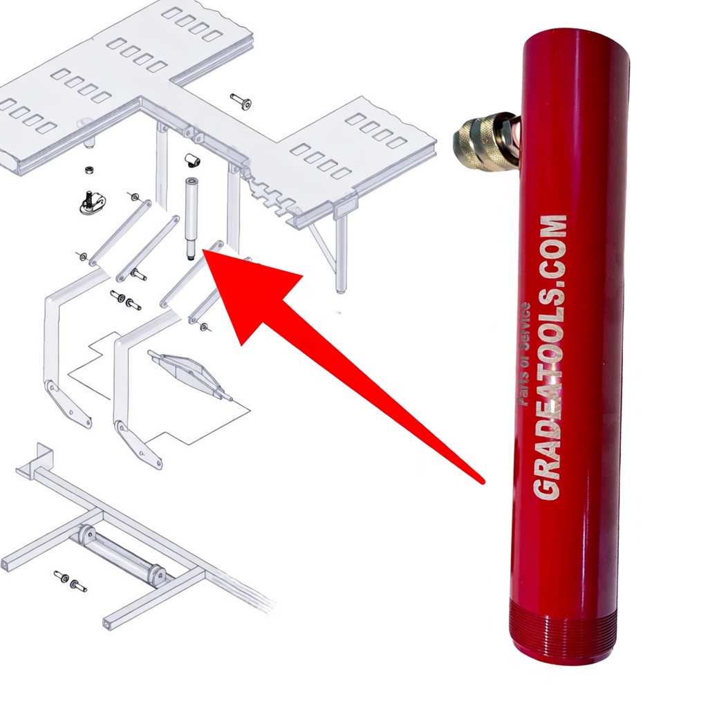 Replacement Chief EZ-liner II Frame Machine Lift Ram, Compare to