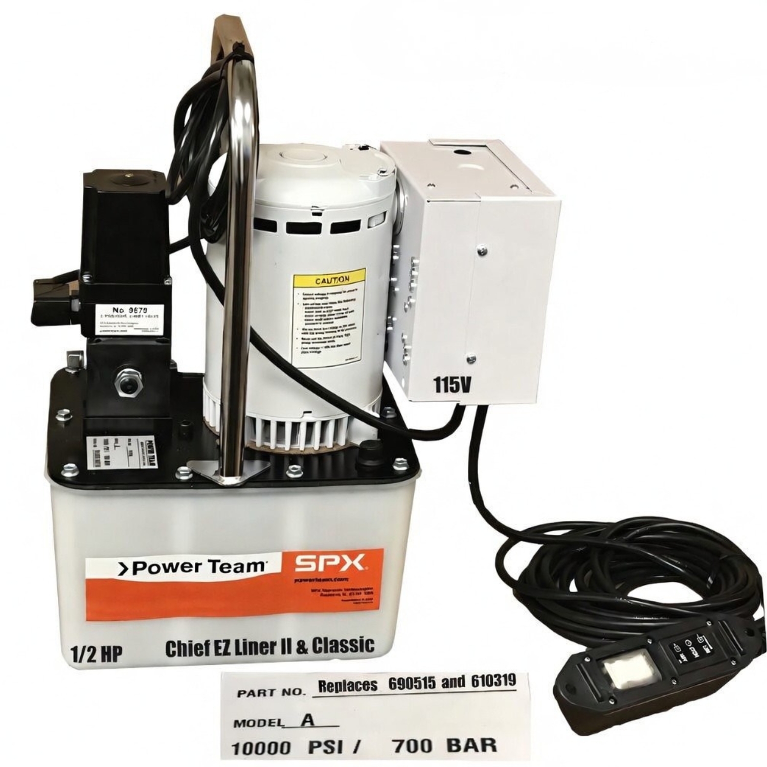 Replacement Chief EZ Liner II and Classic Frame machine pump - 5