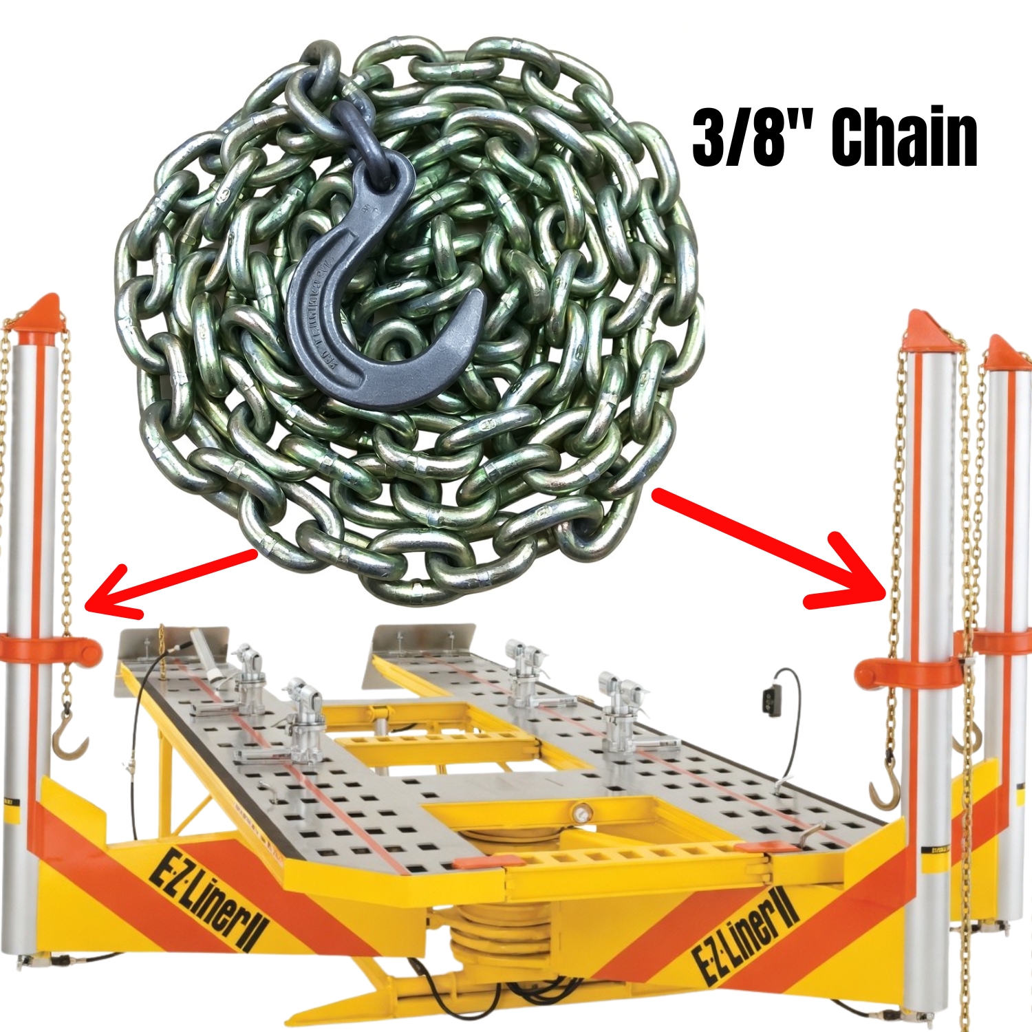 CHIEF F I チャレンジ Replacement Chief Style Tower Chain 3/8