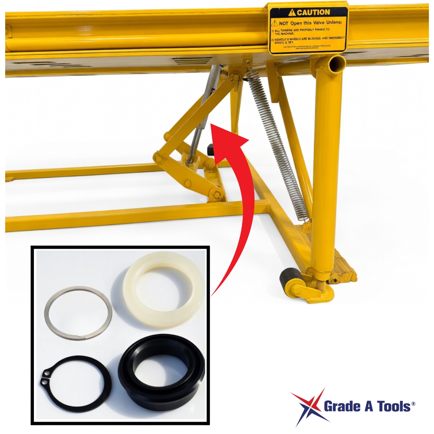 Replacement Lift Ram Seal - Fits Chief EZ - Liner II Frame Machine