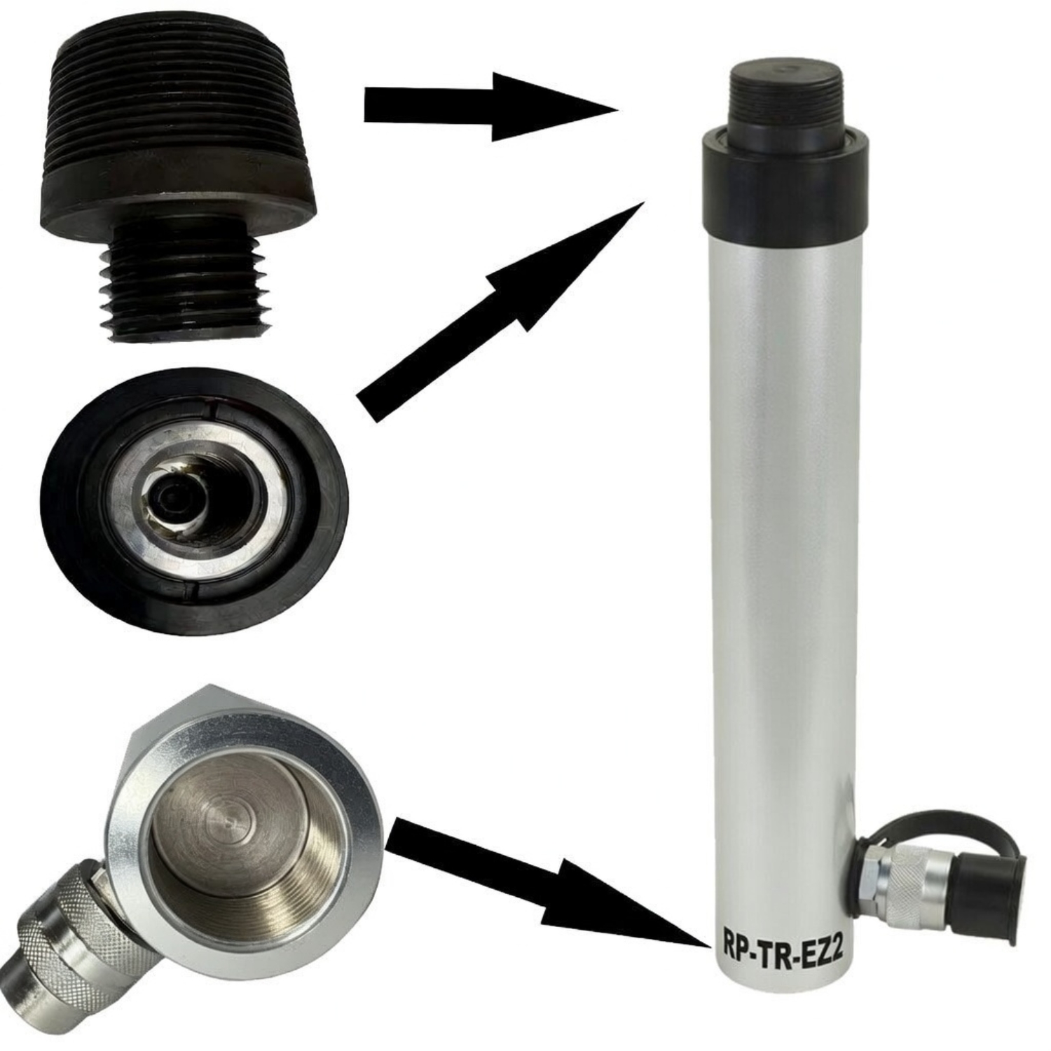 Replacement Chief EZ Liner II Tower Ram 5-Ton ram with 10