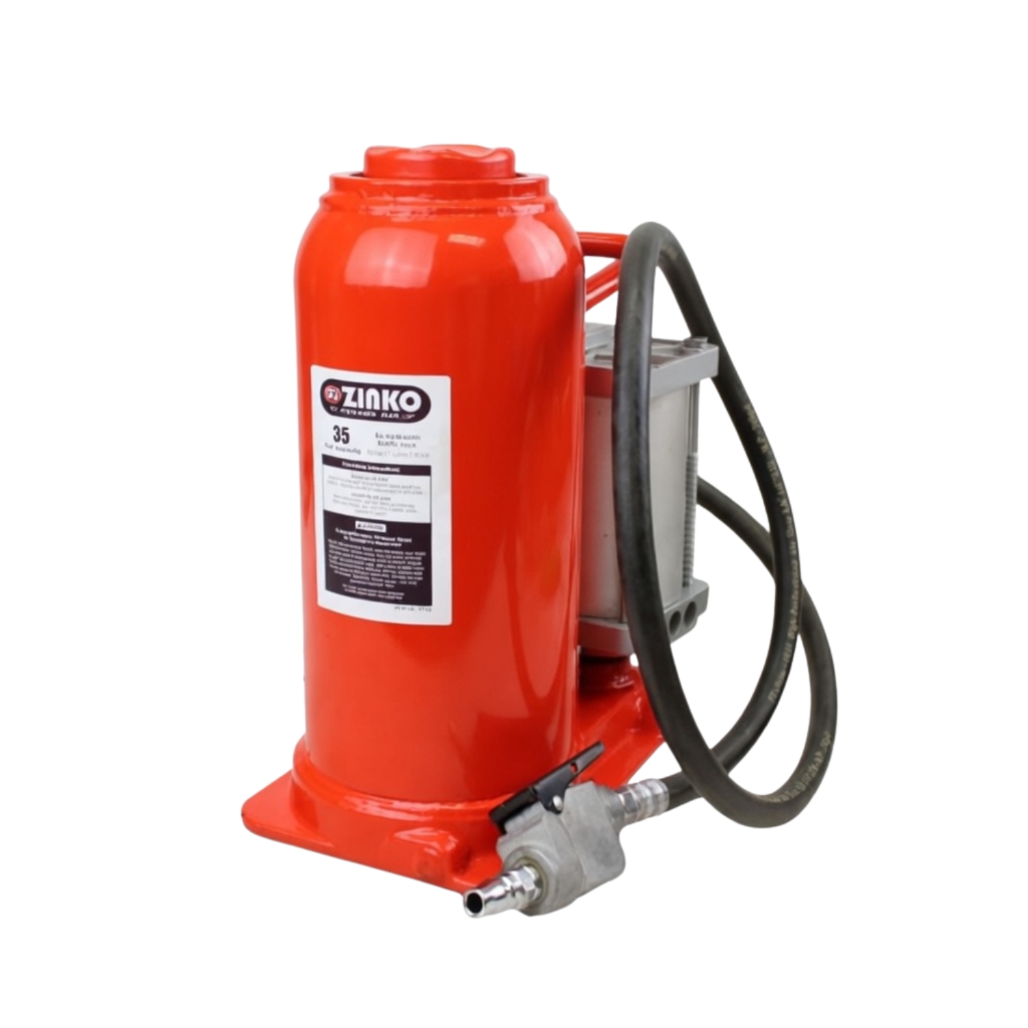 Zinko ZABJ-35M 35ton Air Hydraulic Bottle Jack
