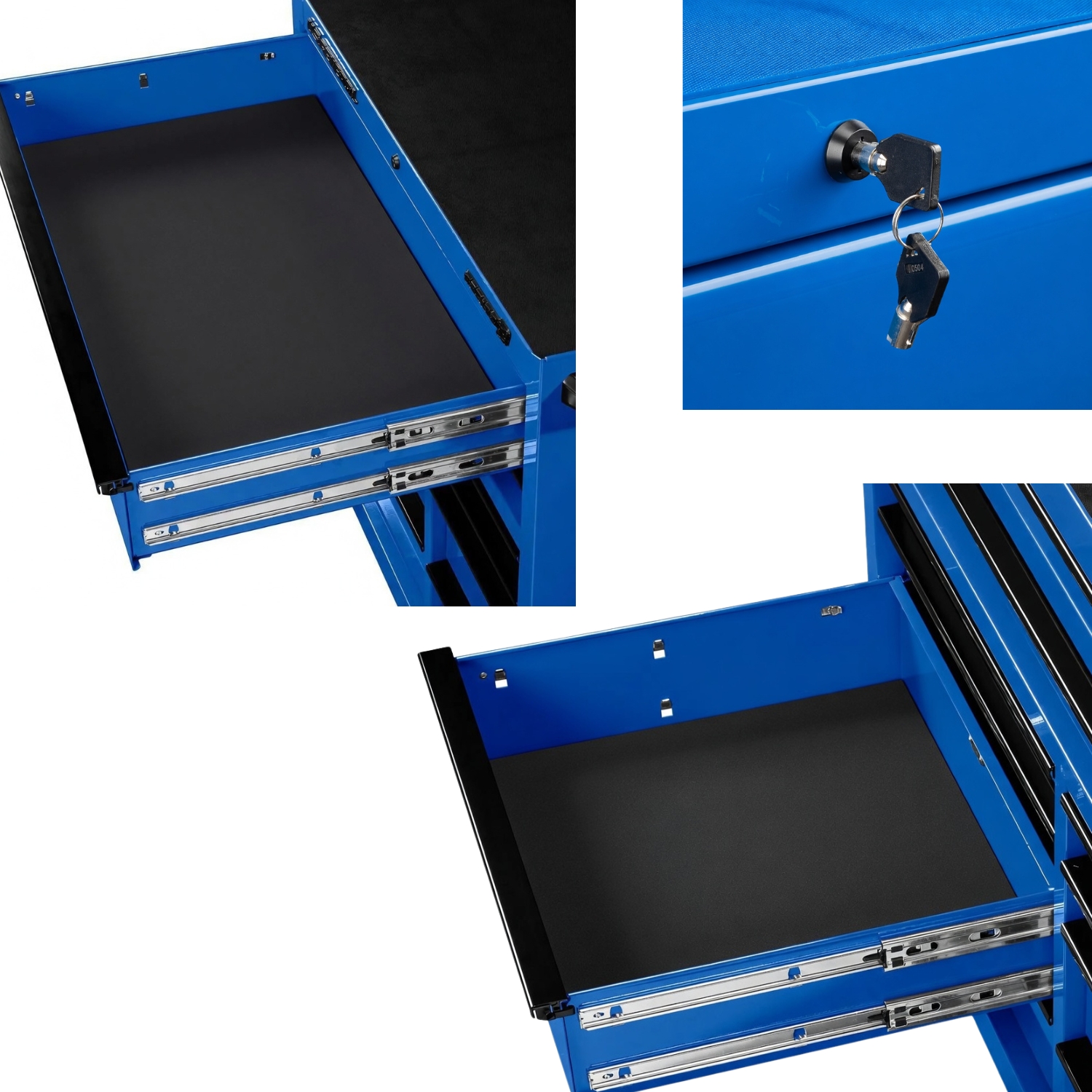 U.S. GENERAL42 in. x 22 in Toolbox for Aluminum Tool Kit