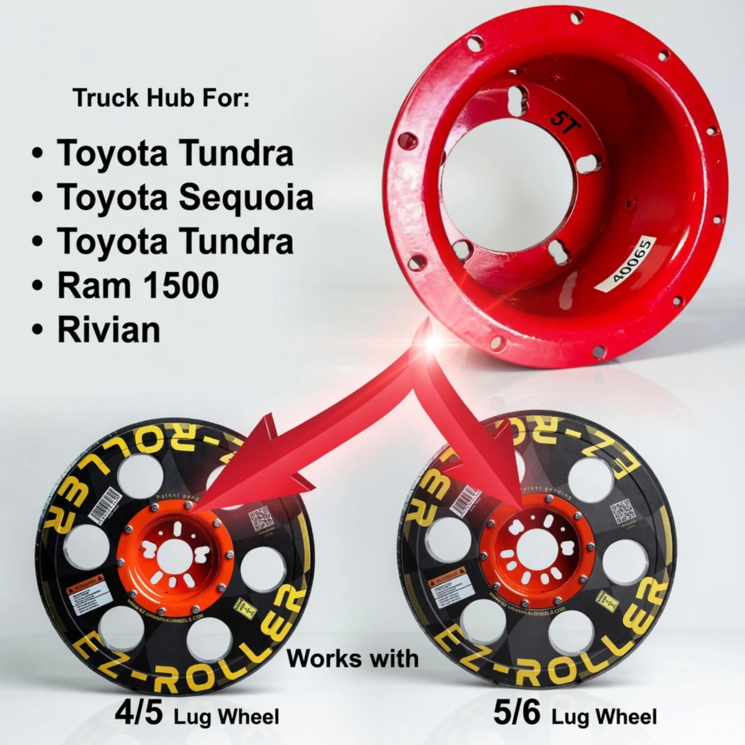Interchangeable Hub Center for Truck - 5T