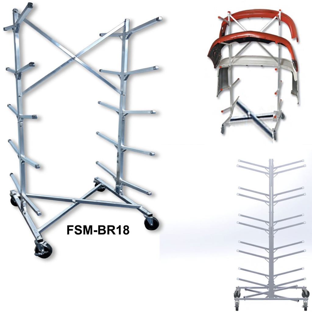 Mobile Bumper Rack - Caddy - 18