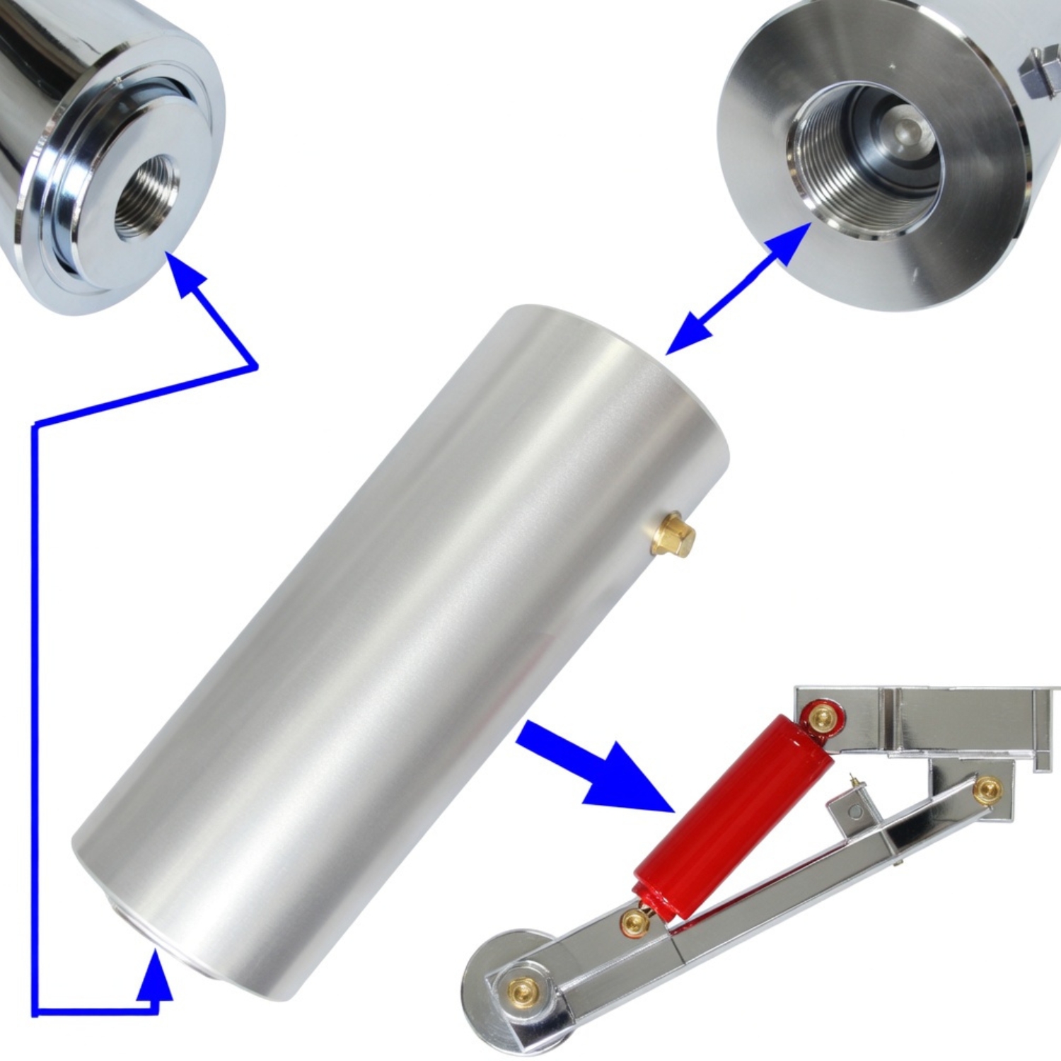 Replacement Chief EZ 25 Frame Machine Lift Ram (Short)