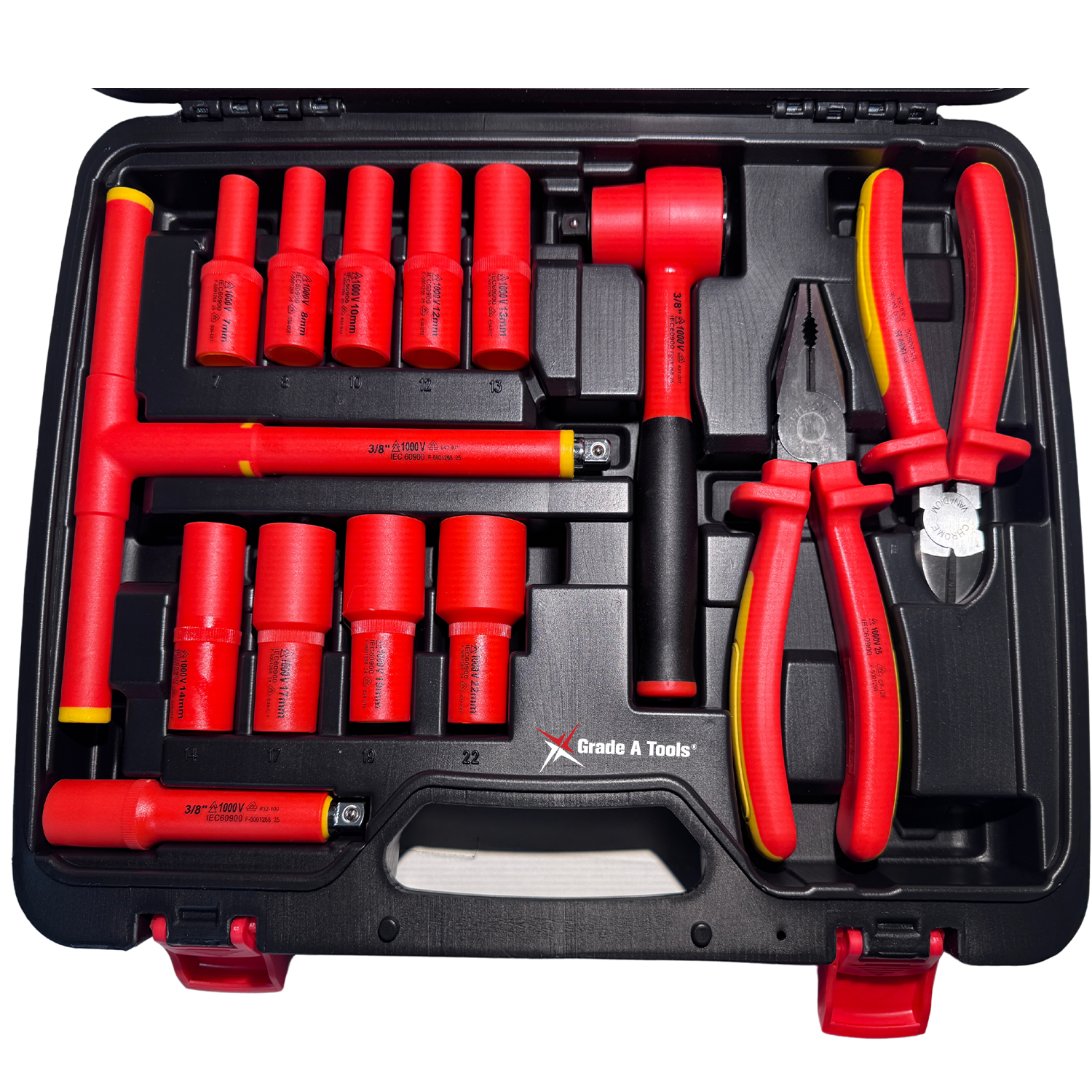 Tech-EV Insulated Tool Full Set 絶縁工具セット フル 27点セット TEVSETFULL rdzdsi3 Amazon | Tech-EV Insulated Tool Full Set 絶縁工具セット フル 27点