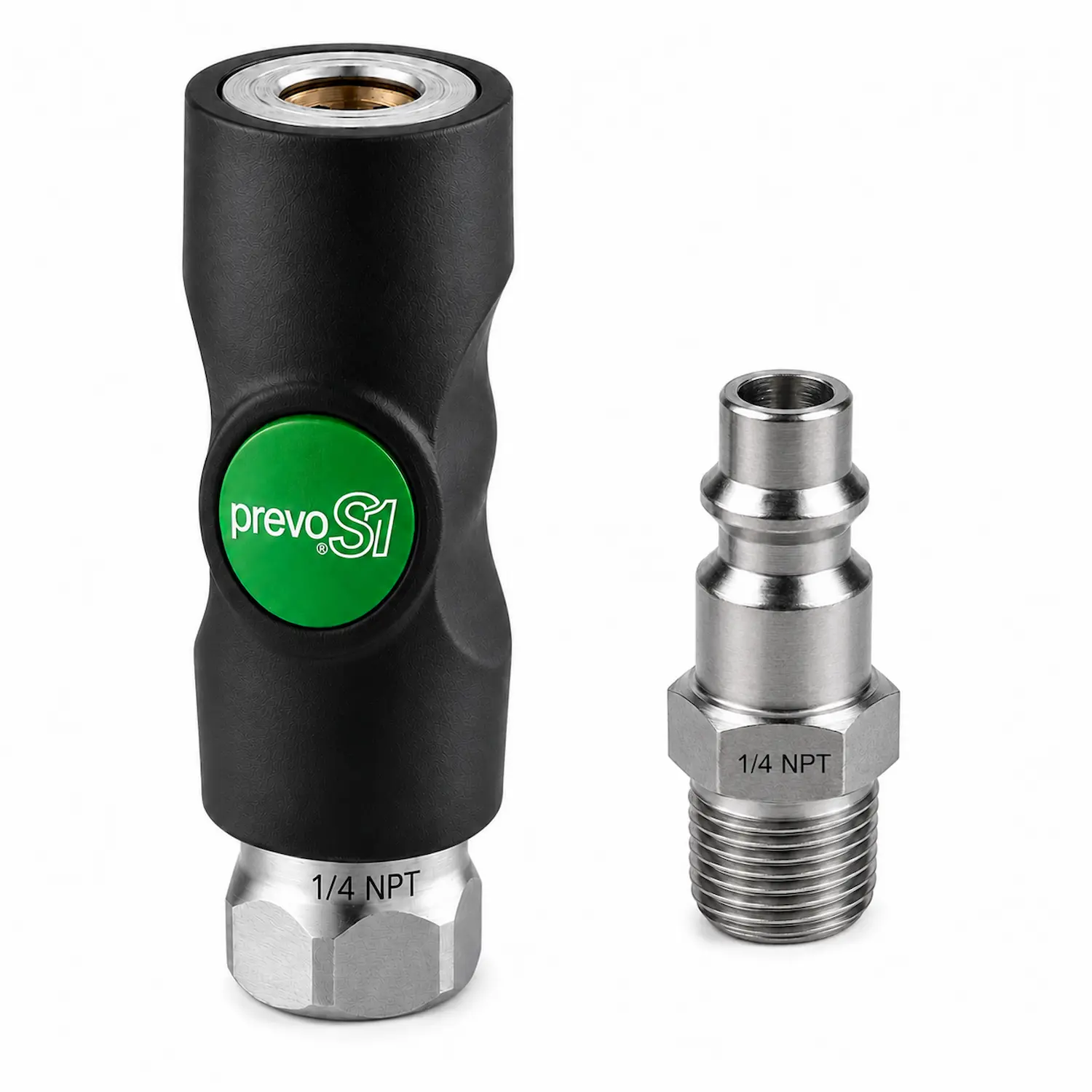 Prevost Female High Flow Air Coupler 1/4