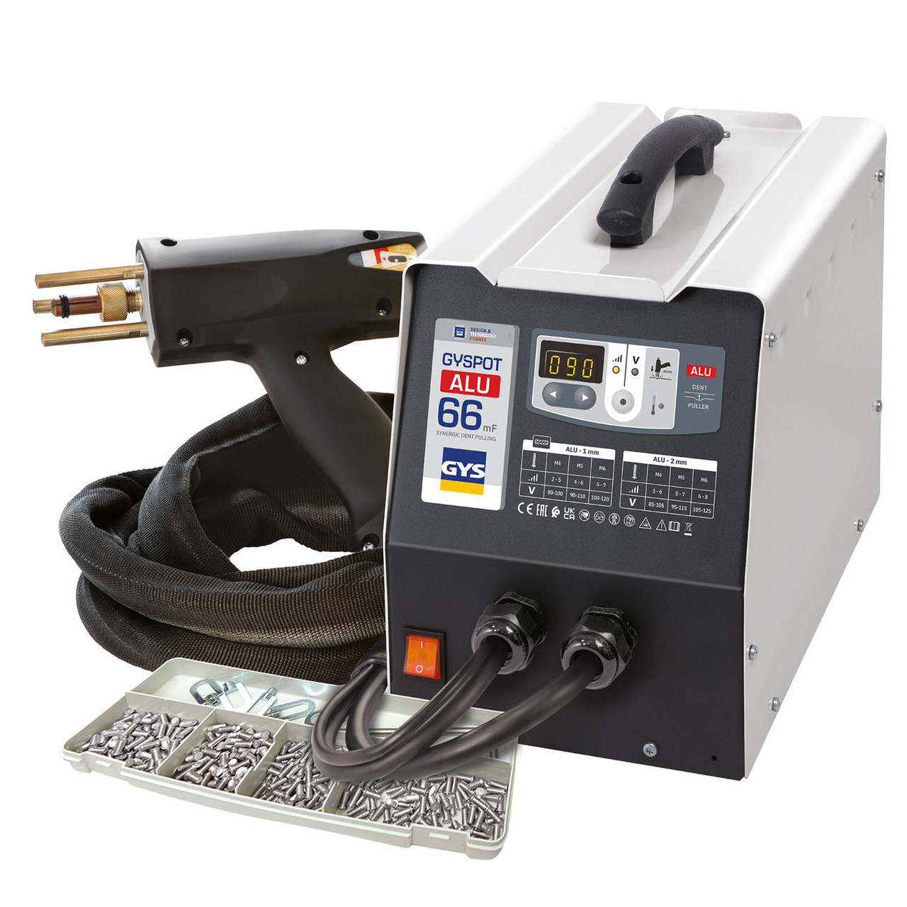 Spotlight on Aluminum Repair: The GYSPOT ALU 66 Aluminum Dent Puller System