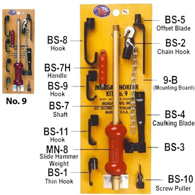 Morgan No. 9 Nokker Mounted On Board