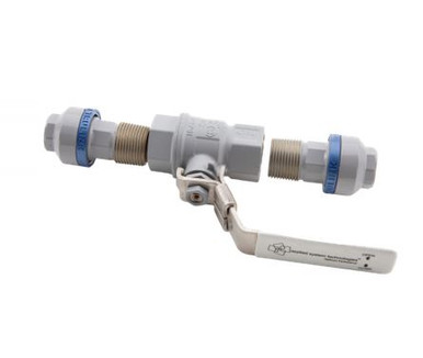 リール push.pushQuick Champion Series Champion Quick Lock Air Pipe - Lockable Ball Valve Pipe Connector Kit