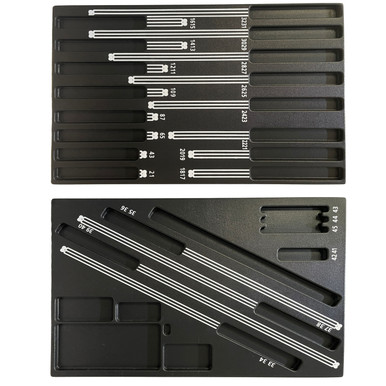 Laser Target Trays for chief frame measuring system (set)