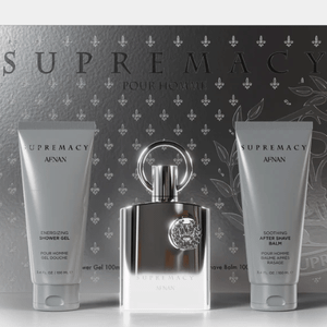 Afnan Supremacy Silver 3 Piece Gift Set M433-MS-AFNSIL-3PC