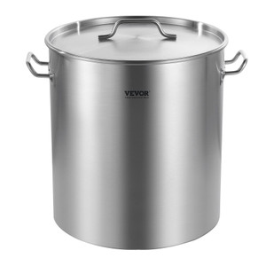 Stainless Steel Stockpot, 54L Large Cooking Pots, Cookware Sauce Pot with Basket, Lid, and Handle,  E415-SYJHTG64QTLJ4HB0LV0