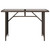 2 Piece Patio Dining Set with Cushions Brown Poly Rattan A949-366330