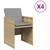 Patio Chairs with Cushions 4 pcs Mix Beige Poly Rattan A949-4007441