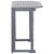 Folding Balcony Table 35.4"x19.7"x29.1" Solid Acacia Wood A949-46326