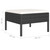  6 Piece Patio Lounge Set with Cushions Poly Rattan Black A949-3056986