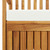 Patio Storage Bench Solid Acacia Wood 47.2"x24.8"x33.1 A949-44126