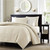 Full / Queen Ivory Beige Quilted Coverlet Quilt Set with 2 Shams Q280-FQIS984451