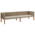  2 Piece Patio Lounge Set with Cushions Poly Rattan Beige A949-3059329