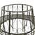 Patio Tree Bench 63" Steel A949-313033