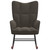 Rocking Chair Dark Gray Velvet A949-328140