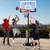3.3-7 Feet Portable Adjustable Outdoor Kids Basketball Hoop Goal System-White - Color: Black & White D681-SP38316WH