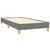 Bed Frame without Mattress Dark Gray 39.4"x79.9" Twin XL Fabric A949-346854