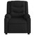 Electric Massage Recliner Chair Black Fabric A949-3206896