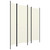 4-Panel Room Divider White 78.7"x70.9 A949-320719