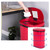 Red 13 Gallon Stainless Steel Motion Sensor Trash Can Q280-REQA9811