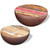 Two Piece Bowl Shaped Coffee Table Set Solid Reclaimed Wood A949-243352