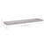 Floating Wall Shelf Concrete Gray 35.4"x9.3"x1.5" MDF A949-326603
