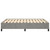 Bed Frame without Mattress Light Gray 53.9"x74.8" Full Velvet A949-347354