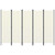5-Panel Room Divider White 98.4"x70.9 A949-320723