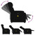 Stand up Massage Recliner Chair Black Fabric A949-3206227