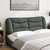 Headboard Cushion "Hvar" Dark Gray 59.8" Fabric A949-374629