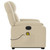 Electric Stand up Massage Recliner Chair Cream Fabric A949-3206239