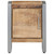 Bedside Cabinet 15.7"x11.8"x19.7" Rough Mango Wood A949-323488