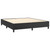 Box Spring Bed Frame Black King Faux Leather (US Only) A949-3121079