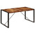 Dining Table 63"x31.5"x29.5" Solid Acacia Wood A949-247419