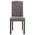 Dining Chairs 4 pcs Taupe Fabric A949-249260