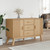 Sideboard OLDEN Brown 44.9"x16.9"x28.9" Solid Wood Pine A949-358597